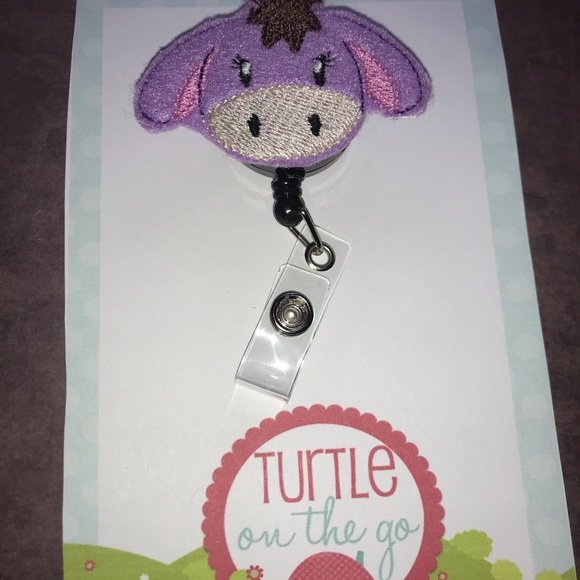 Eeyore Retractable Reel ID Badge Lanyard - Picture 1 of 1